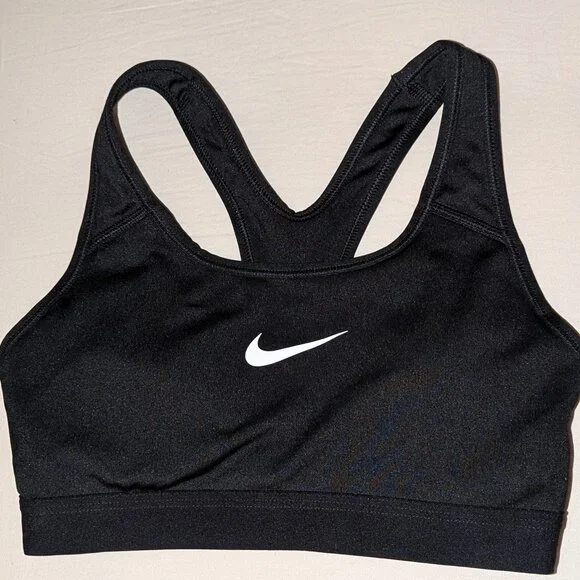 Black Nike Sports Bra - Picture 1 of 3